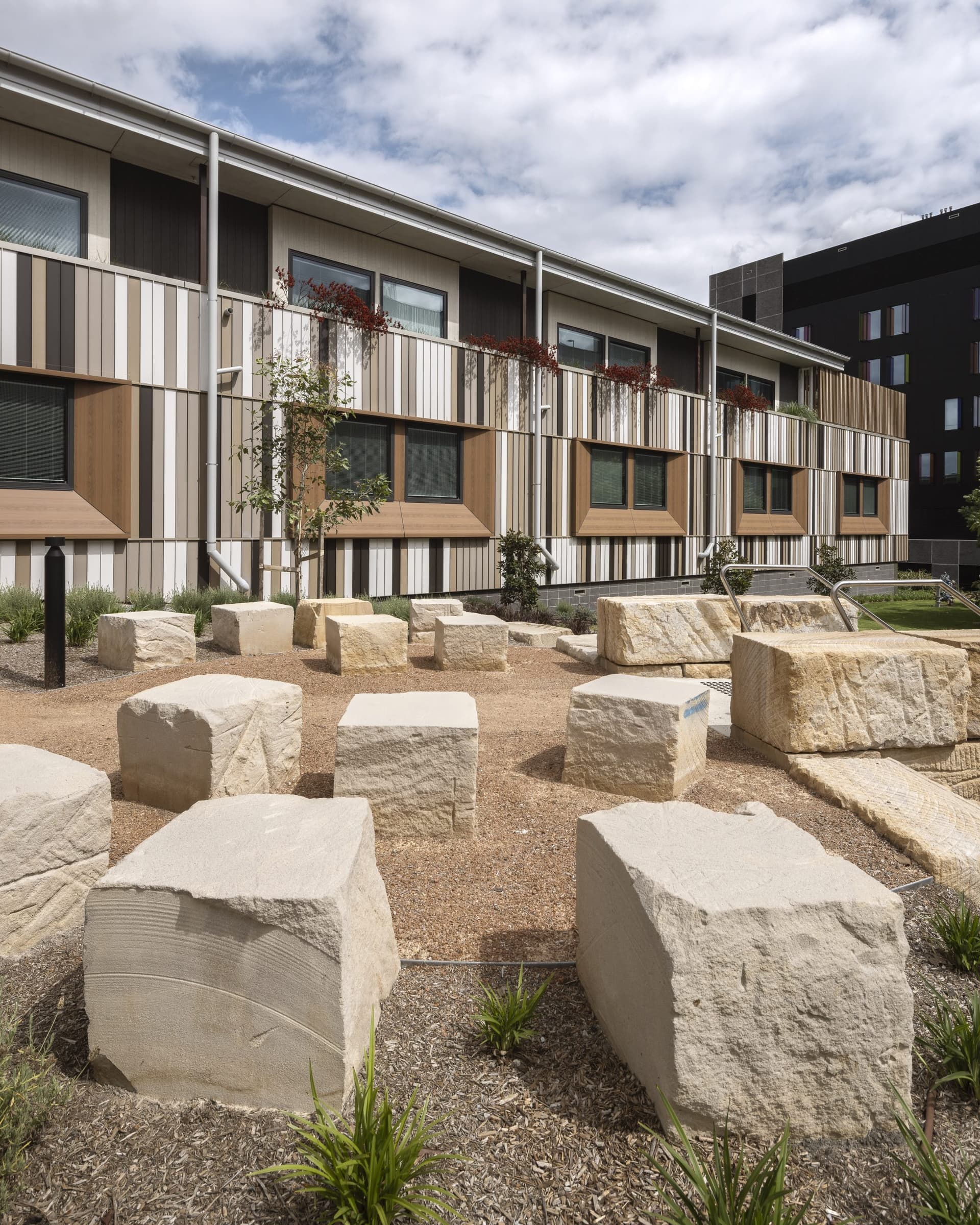 Interlocking Cladding Curved Non-Combustible Recladding with MondoClad | HVG Facades
