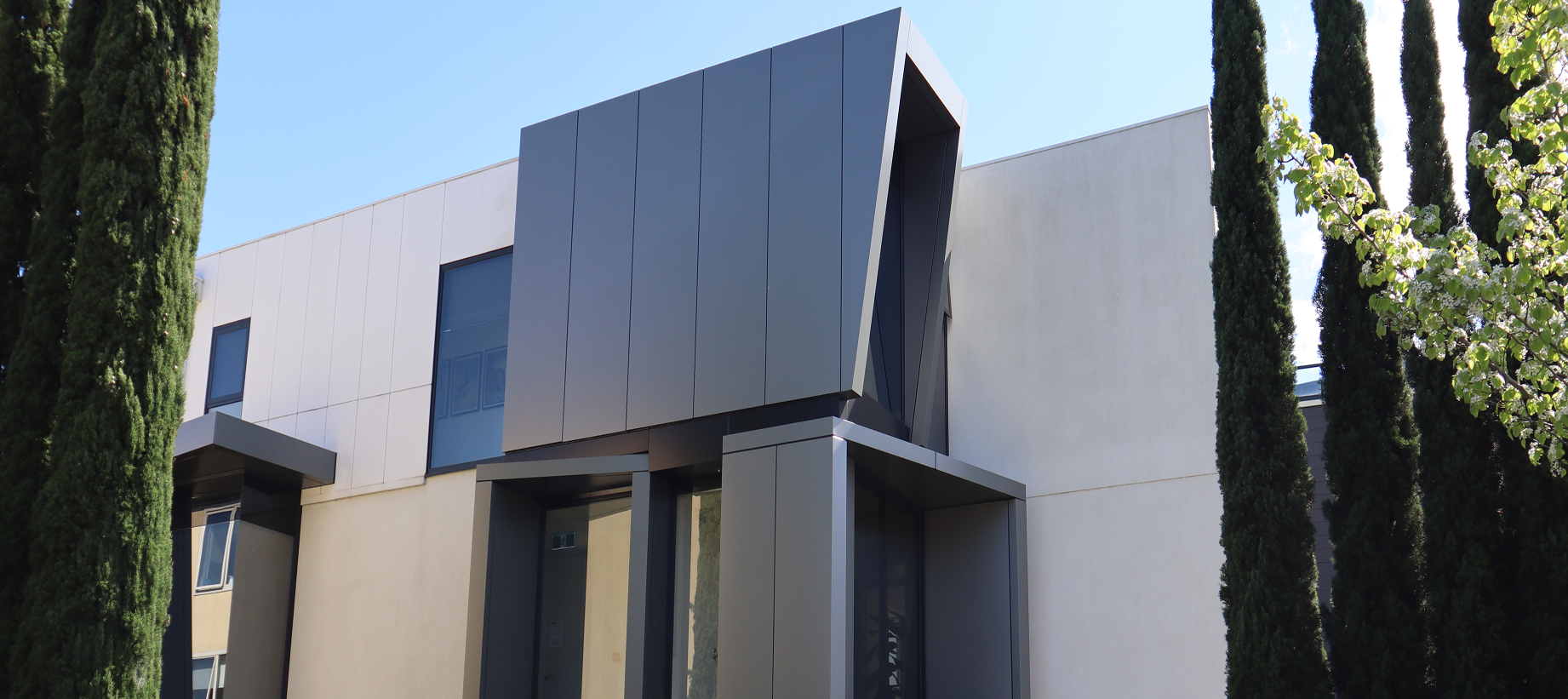 Demoundable Building External Cladding MondoClad non-combustible external cladding – CNC routing | HVG Facades